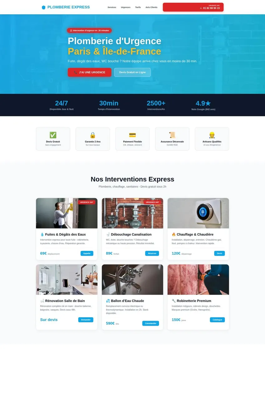 Exemple de site réalisé par AWEMA